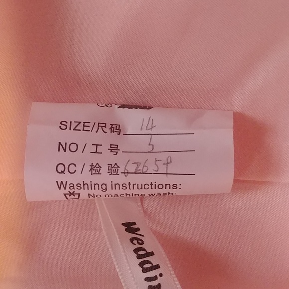 New Ballet Pink Gown sz 14 - Picture 6 of 6